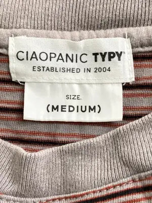 CIAOPANIC TYPY/チャオパニックティピー/Tシャツ/カットソー/トップス/ブラウン/MEDIUM