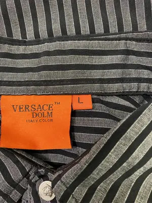 VERSACE DOLM/シャツ/ブラウス/トップス/グレー/L