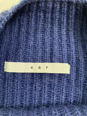 KBF/ケービーエフ/ニット/セーター/トップス/ブルー/One