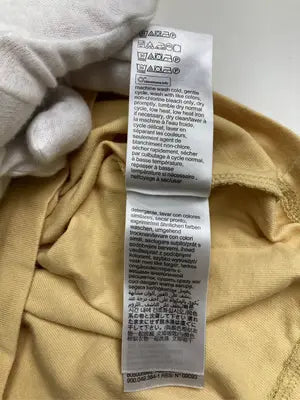 Calvin Klein/カルバンクライン/Tシャツ/カットソー/トップス/イエロー/XS