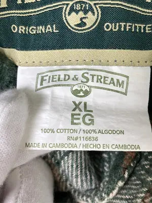 FIELD&STREAM/フィールドアンドストリーム/シャツ/ブラウス/トップス/グリーン/XL