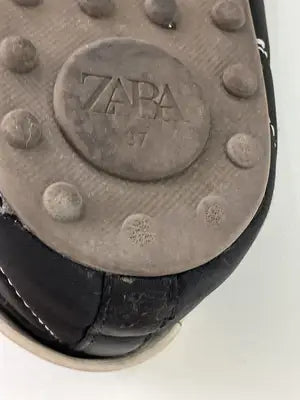 ZARA/ザラ/バレエシューズ/シューズ/ブラック/37