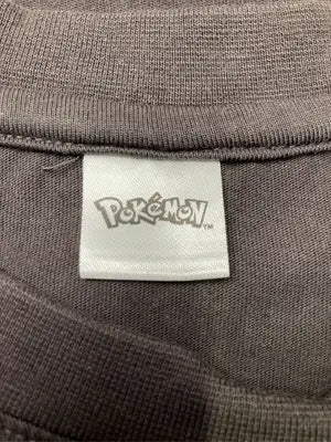 POKEMON/Tシャツ/カットソー/トップス/ブラウン/L