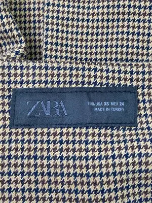 ZARA/ザラ/ショート/ミニスカート/スカート/ブラウン/USA XS