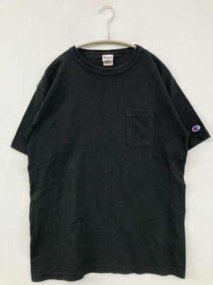 Champion/チャンピオン/Tシャツ/カットソー/トップス/ブラック/M