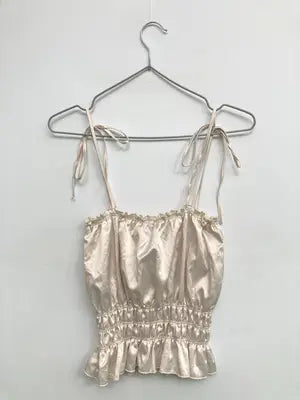 ZARA/ザラ/キャミソール/トップス/アイボリー/EUR M/USA M/ MEX 28