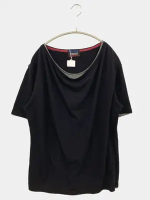 NICOLE CLUB/ニコルクラブ/Tシャツ/カットソー/トップス/ブラック/48