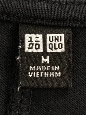 UNIQLO/ユニクロ/Tシャツ/カットソー/トップス/ブラック/M