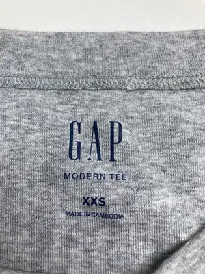 GAP/ギャップ/Tシャツ/カットソー/トップス/グレー/XXS