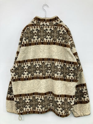 ELLESSE/エレッセ/ニット/セーター/トップス/ベージュ/身長170　胸囲94   94-5  L