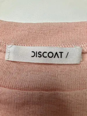 Discoat/ディスコート/Tシャツ/カットソー/トップス/ピンク/F