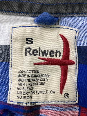 Relwen/シャツ/ブラウス/トップス/ブルー/S
