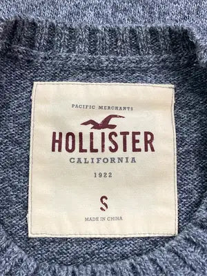 HOLLISTER/ホリスター/ニット/セーター/トップス/グレー/S