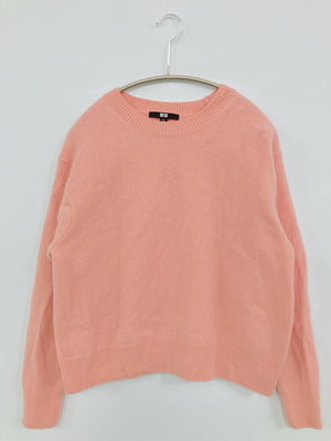 UNIQLO/ユニクロ/ニット/セーター/トップス/オレンジ/XL