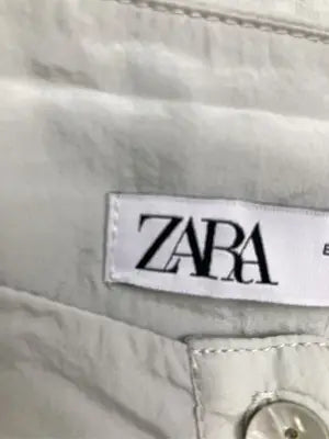 ZARA/ザラ/シャツ/ブラウス/トップス/グレー/USA M