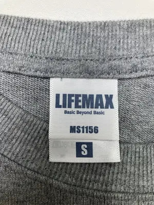 LIFEMAX/ライフマックス/Tシャツ/カットソー/トップス/グレー/S