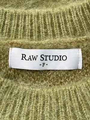 raw studio/ニット/セーター/トップス/グリーン/F