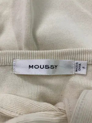 MOUSSY/マウジー/スウェット/トップス/アイボリー/F