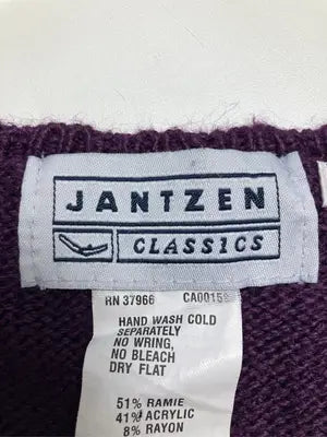 JANTZEN/ジャンセン/ベスト/トップス/パープル/L
