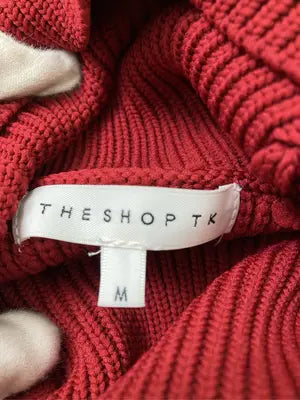 THE SHOP TK/ザショップティーケー/ニット/セーター/トップス/レッド/M