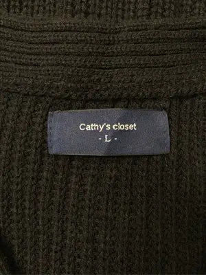 Cathy's closet/キャシーズクローゼット/カーディガン/ボレロ/トップス/ブラック/L