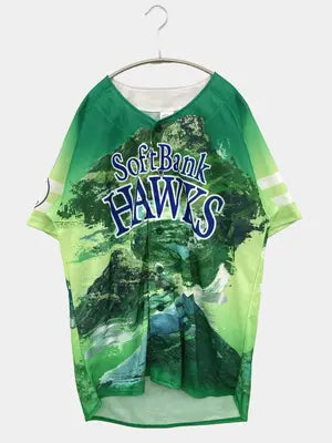 SoftBank HAWKS/シャツ/ブラウス/トップス/グリーン/LARGE