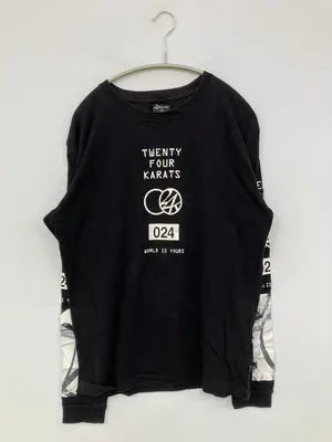24KARATS/トゥエンティーフォーカラッツ/Tシャツ/カットソー/トップス/ブラック/MEDIUM