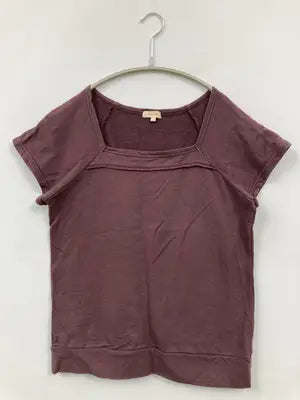 HushusH/Tシャツ/カットソー/トップス/ブラウン/3