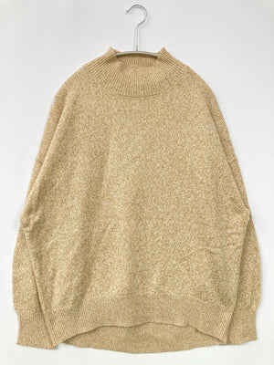 OPAQUE.CLIP/オペークドットクリップ/ニット/セーター/トップス/ベージュ/L