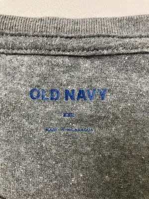 OLD NAVY/オールドネイビー/Tシャツ/カットソー/トップス/グレー/XXL