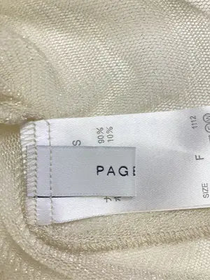 PAGEBOY/ペイジボーイ/Tシャツ/カットソー/トップス/ベージュ/F