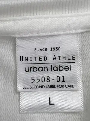 United Athle/ユナイテッドアスレ/Tシャツ/カットソー/トップス/ホワイト/L