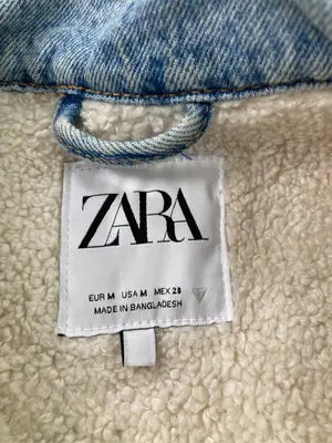 ZARA/ザラ/デニムジャケット/ジャケット/アウター/ブルー/USA M