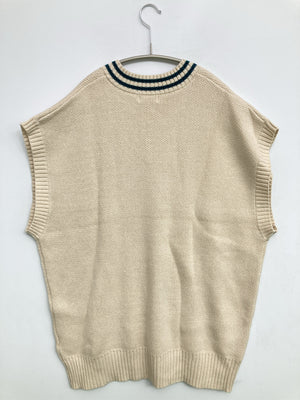 Evris/エヴリス/ベスト/トップス/アイボリー/F