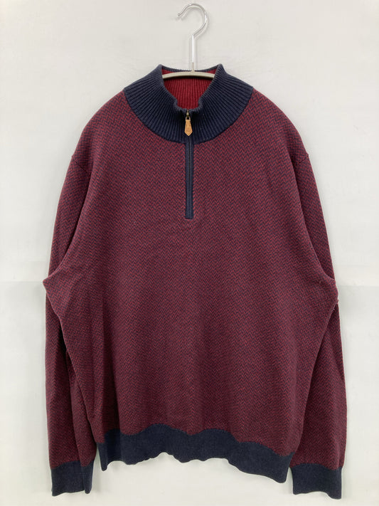 BROOKS BROTHERS/ブルックスブラザーズ/ニット/セーター/トップス/レッド/L