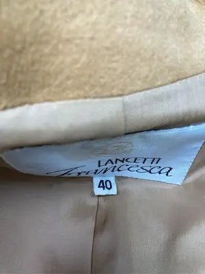 LANCETTI Francesca/チェスターコート/ジャケット/アウター/ベージュ/40