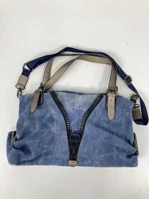 ハンドバッグ/バッグ/ブルー