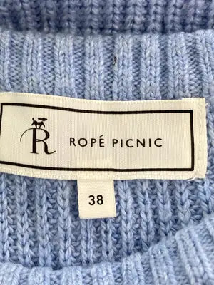 ROPE PICNIC/ロペピクニック/ニット/セーター/トップス/スカイブルー/38