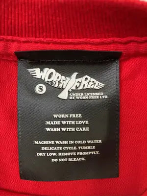 WORN FREE/Tシャツ/カットソー/トップス/レッド/S