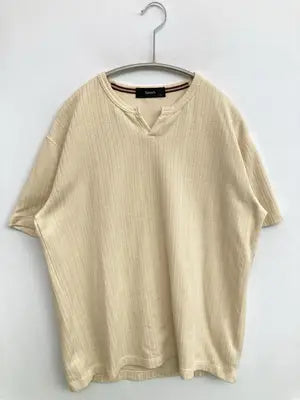 famock/Tシャツ/カットソー/トップス/アイボリー/L