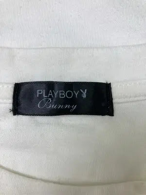 PLAYBOY Bunny/Tシャツ/カットソー/トップス/ホワイト/FREE