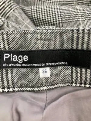 plage/プラージュ/スラックス/パンツ/グレー/36