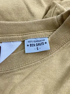 BEN DAVIS/ベンデイビス/Tシャツ/カットソー/トップス/ベージュ/S