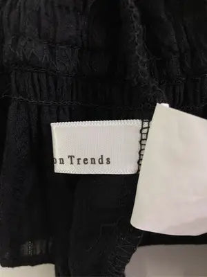 FASHION TREND/シャツ/ブラウス/トップス/ブラック/S