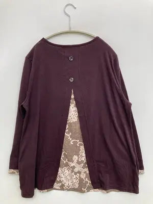その他トップス/トップス/ブラウン/M-L