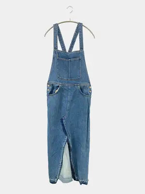 ZARA/ザラ/ジャンパースカート/ワンピース/ドレス/ブルー/XS
