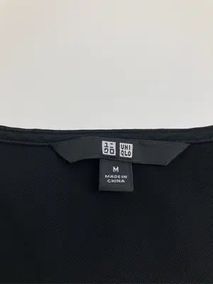 UNIQLO/ユニクロ/Tシャツ/カットソー/トップス/ブラック/M