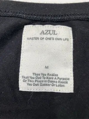 AZUL/アズール/Tシャツ/カットソー/トップス/ブラック/M