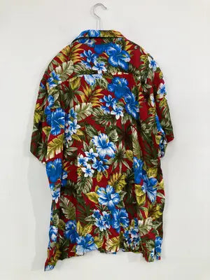 barcedos moderate/シャツ/ブラウス/トップス/レッド/LL
