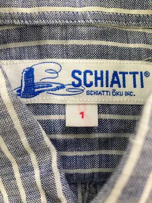 SCHIATTI/シャツワンピース/ワンピース/ドレス/ブルー/1